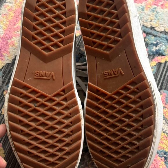 Vans Platform White Sneakers With Lug Sole - Picture 9 of 9